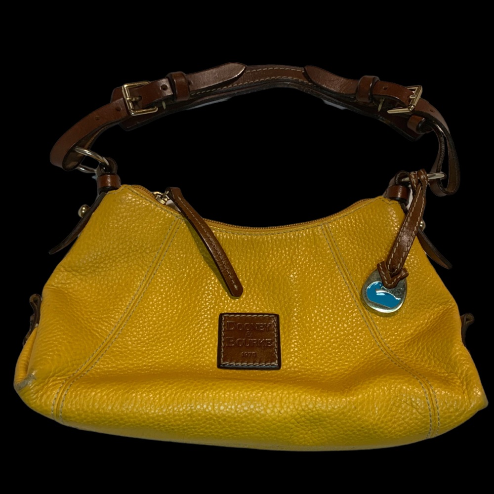 Vintage Yellow Dooney & Bourke